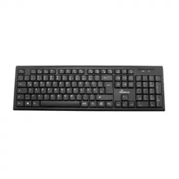 Tastatūra MediaRange MROS111 Universāla RF Bezvadu QWERTZ Melna