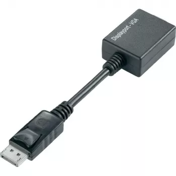 Techly DisplayPort DP uz VGA adapteris M F IADAP DSP-250, 0.07 m, DisplayPort, 2 x VGA (D-Sub), vīrietis, sieviete, 1920 x 1200 pikseļi