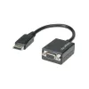 Techly DisplayPort DP uz VGA adapteris M F IADAP DSP-250, 0.07 m, DisplayPort, 2 x VGA (D-Sub), vīrietis, sieviete, 1920 x 1200 pikseļi