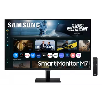 Samsung M7 M70F dators monitors 81.3 cm (32 collas) 3840 x 2160 pikseļi 4K Ultra HD LED Melns