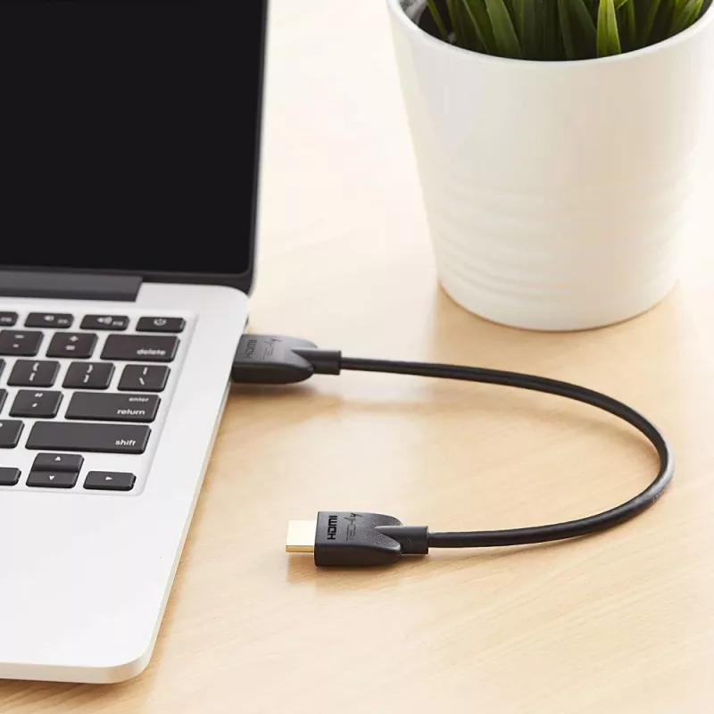 Techly ICOC HDMI2-4-020T HDMI kabelis 2 m HDMI Type A (Standarta) Melns