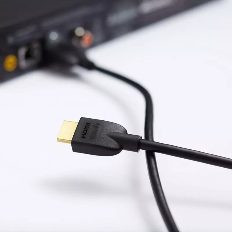 Techly ICOC HDMI2-4-020T HDMI kabelis 2 m HDMI Type A (Standarta) Melns
