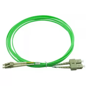 Šķiedru optikas kabelis BlueOptics SFP3132GU3MK LC SC OM5 3 m Piparmētra