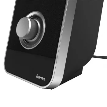 Hama Sonic LS-206 Melns, Sudrabs 6 W datora skaļruņi