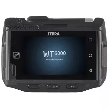 Zebra WT6000 pārnēsājams dators 8.13 cm (3.2 inch) skārienekrāns 800 x 480 pikseļi 245 g Melns