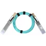 InfiniBand/optiskās šķiedras kabelis BlueOptics UACC-AOC-QSFP28-7M-BO 7 m Vīrietis/Vīrietis