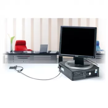 DELL MicroSaver Twin kabeļa slēdzene Sudraba
