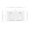 Hisense Smart TV 43 collas E5QTUK QLED 4K, Android 11, 500 cd/m², 8 ms, VESA, Melns
