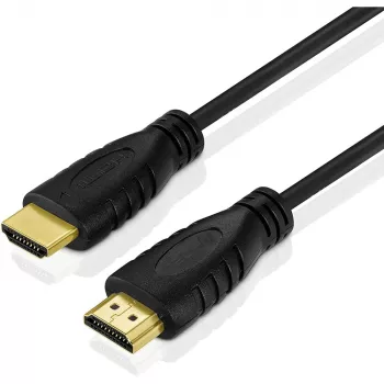 Techly HDMI 2.0 kabelis A/A vīriešu/vīriešu 2m Melns ICOC HDMI2-4-020