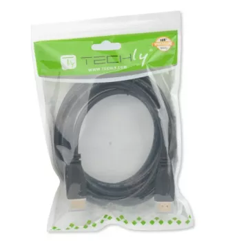 Techly HDMI 2.0 kabelis A/A vīriešu/vīriešu 2m Melns ICOC HDMI2-4-020