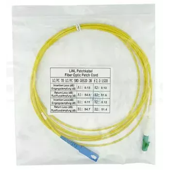 BlueOptics SFP2122BU3MX InfiniBand optiskā šķiedra kabelis 3 m LC SC
