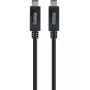 USB kabelis Schwaiger LK 101 C USB 3.2 Gen 2 1 m Melns