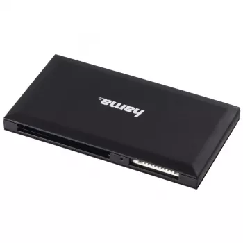 Hama 00181018 karšu lasītājs USB 3.2 Gen 1 (3.1 Gen 1) Type-A Melns