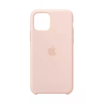 Apple Silicone Case iPhone 11 Pro rozā smilšu krāsā