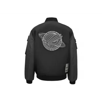 Bomber jaka ASUS ROG Cosmic Bomber vīriešu regulāra pieguluma garām piedurknēm