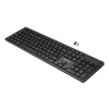 eSTUFF GLB212102 tastatūra Office USB QWERTY Nordic Melna