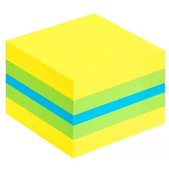 3M Post-it 2051L lapiņas Kvadrātveida Zila, Zaļa, Tirkīza, Dzeltena 400 lapas Pašlīmējošas