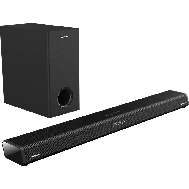Grundig DSB 2100 2.1 Dolby Atmos skaņas josla, 280 W, bezvadu aktīvais zemfrekvences skaļrunis