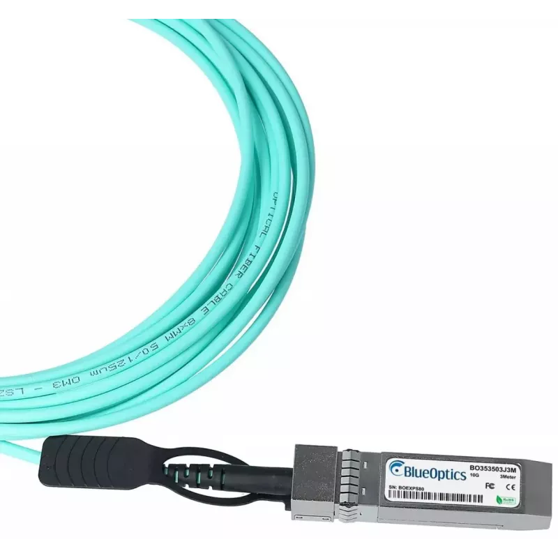 BlueOptics UACC-AOC-SFP10-20M-BO InfiniBand optiskais kabelis SFP+ 20m Tēviņš/Tēviņš