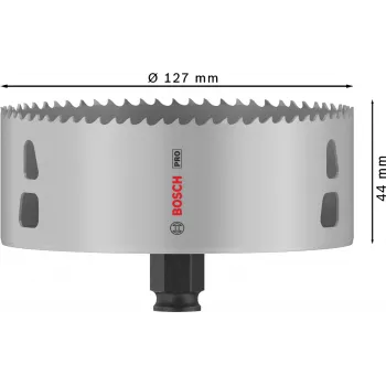 Bosch PRO Multi Material PC Plus urbzāģis 44 mm, 127 mm, HSS-Co