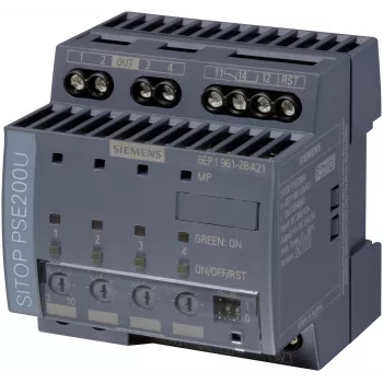 Siemens 6EP1961-2BA21 selektivitātes modulis 4x10A