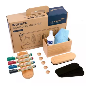 Piederumu komplekts Legamaster WOODEN 17 daļu FSC sertificēts