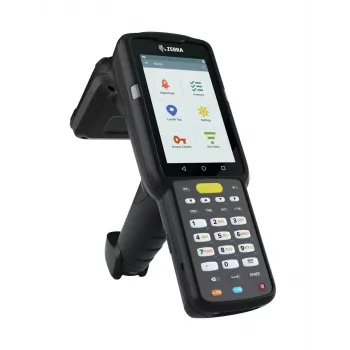 Zebra MC3330xR mobilais dators ar RFID lasītāju 10,2 cm (4 inch) 800 x 480 pikseļi skārienekrāns 680 g Melns