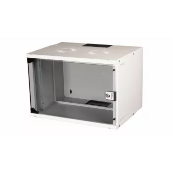 Equip Eco Mount sienas skapis 19 inch 07U 540x400mm RAL7035 pelēks