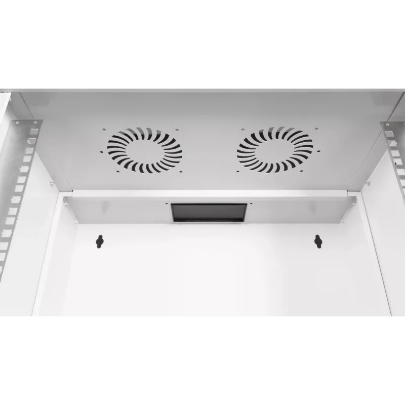 Equip Eco Mount sienas skapis 19 inch 07U 540x400mm RAL7035 pelēks