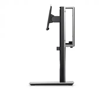 DELL Micro Form Factor All-in-One statīvs - MFS18, brīvi stāvošs, 5.7 kg, 48.3 cm (19 collas), 68.6 cm (27 collas), augstuma regulēšana, melns, sudrabs
