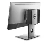 DELL Micro Form Factor All-in-One statīvs - MFS18, brīvi stāvošs, 5.7 kg, 48.3 cm (19 collas), 68.6 cm (27 collas), augstuma regulēšana, melns, sudrabs