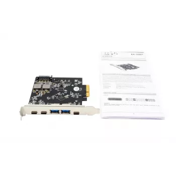 Interfeisa karte EXSYS EX-12007 iekšējā USB 3.2 Gen 2