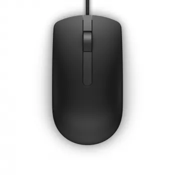 DELL MS116 optiskā pele Office, abpusēja, USB Type-A, 1000 DPI