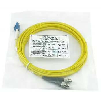 BlueOptics SFP3133BU0.5MK InfiniBand optiskās šķiedras kabelis 0.5 m LC ST