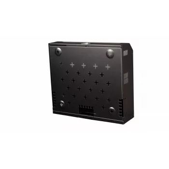 Sienas stiprinājuma skapis Equip Slim Flex 19 inch 5U RAL9005 Melns