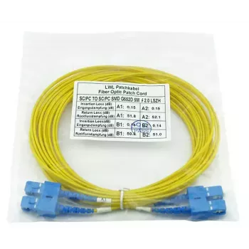 BlueOptics CAB-SMF-SC-SC-3-BO InfiniBand optiskā šķiedra SC-SC 3 m