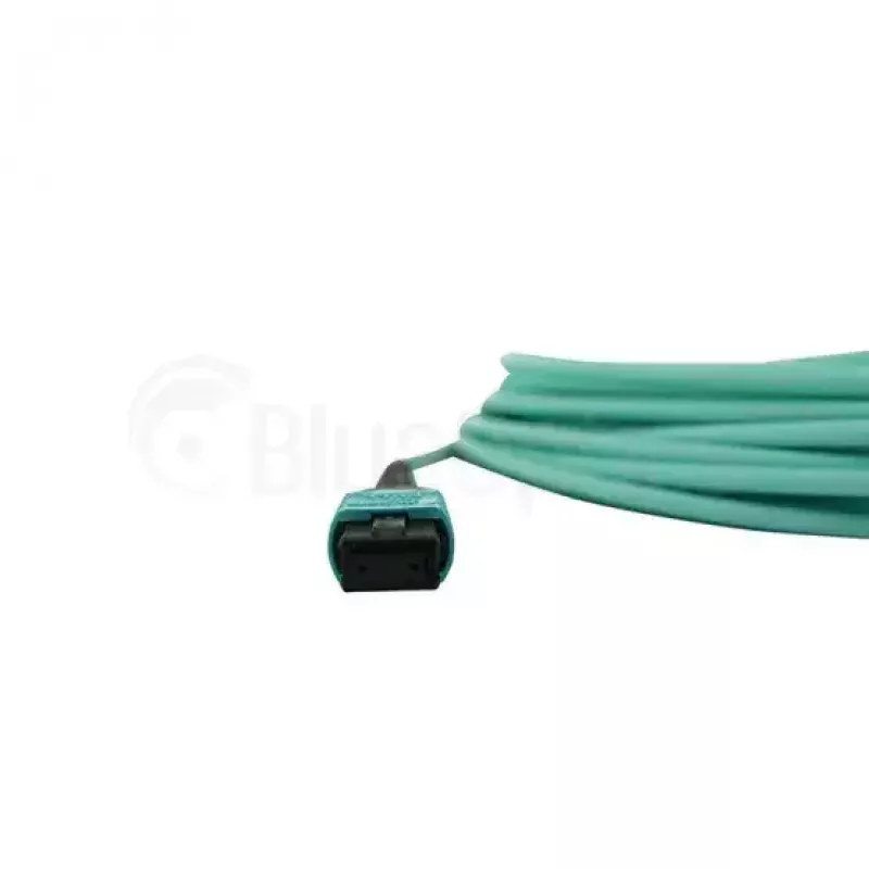 Šķiedru optikas kabelis BlueOptics CBL-NTWK-0892-OPF30L-BO MPO OM3 3 m Ciāns