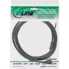 InLine Micro-USB 2.0 pagarinājuma kabelis, Micro-B tēviņš/mātīte, melns/zelta, 2m