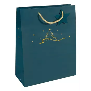 Dāvanu iepakojuma soma Sigel GT034 Zila 260x120x330 mm