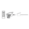 Adapteris Schwaiger TST4215533 TAE-F uz RJ45