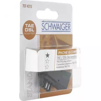 Adapteris Schwaiger TST4215533 TAE-F uz RJ45