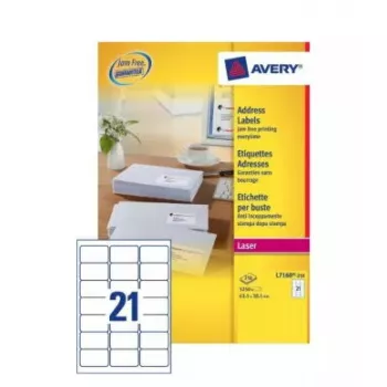 Pašlīmējošā etiķete Avery L7160-250