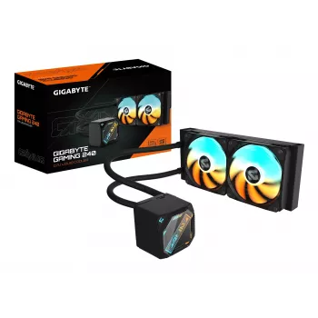 Šķidruma CPU dzesētājs GIGABYTE GAMING 240 — 2x120mm ARGB, Socket LGA1851/AM5