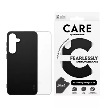 PanzerGlass CARE™ by ® TPU Macīgs Vāciņš Melns Samsung Galaxy S25 FE 5G