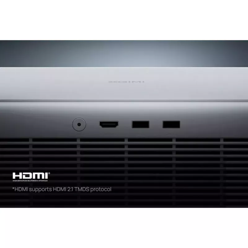 Standarta metiena projektors XGIMI 1800 ANSI lūmenu LED UHD 4K 3D Balts