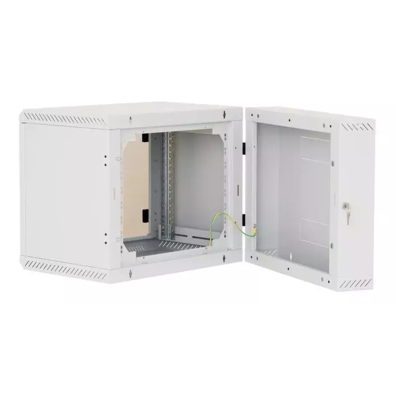 Sienas stiprinājuma skapis Triton RBA-06-AD6-CAX-A1 6U Balts