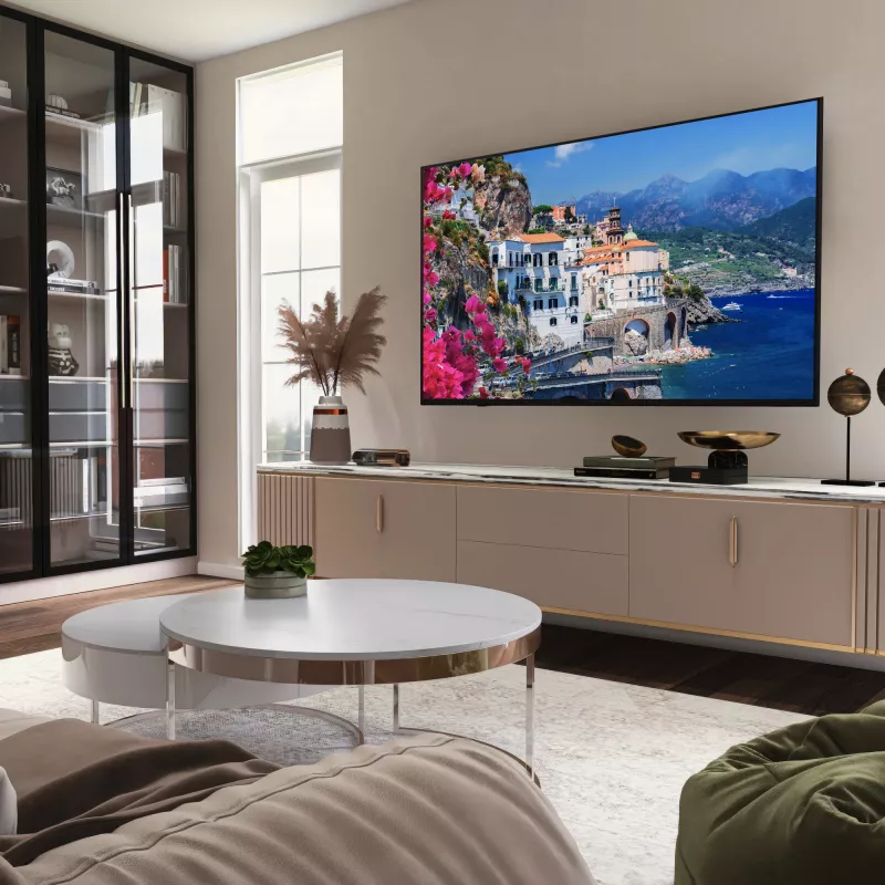 LG UHD AI 50UA74006LB 127 cm (50 collu) 4K Ultra HD Smart TV Wi-Fi Zils