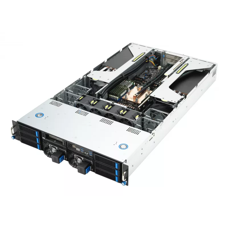 ASUS ESC4000A-E12 Socket SP5 Rack (2U) Sudraba