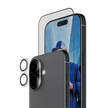 PanzerGlass 2-in-1 Essentials Bundle iPhone 17 – ekrāna un kameras aizsardzība