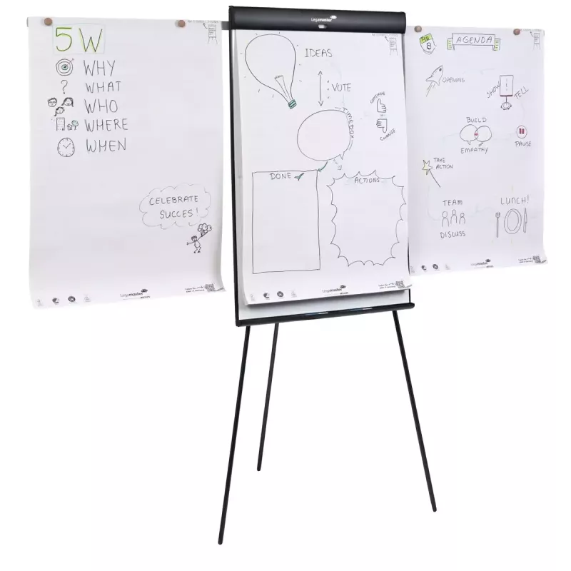 Legamaster SKETCH PRO flipchart statīvs Tērauds 680mm platums 1050mm augstums